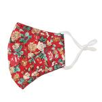 Reusable Cotton Floral Face Mask with Filter Pocket