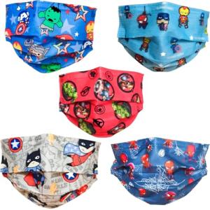 Kids Disposable Face Masks, 50 Pack, 3 Ply