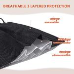 100 Pack Kids Black Disposable Face Masks