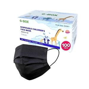 G-BOX Kids Disposable Face Masks, Cute Patterns (100-pack)