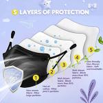 Kids KN95 Disposable Masks with Adjustable Buckle 30 Pack