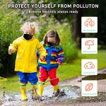 100 Pack Black Disposable Kids Face Masks