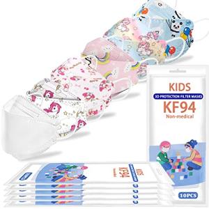60 Kids KF94 Disposable Four-Layer Face Masks