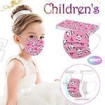 50Pcs Kids 3 Ply Face Masks for School