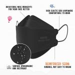 Kids KN95 Face Masks 50 Pack by LEVENIS