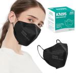 50PCS Black KN95 5-Layer Face Masks