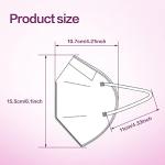 25-Pack KN95 Disposable Face Masks - 5-Ply Protection