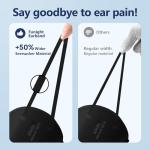 50-Pack Black KN95 Disposable Face Masks