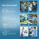 WWDOLL KN95 Masks - 25 Pack, 5 Colors