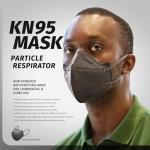Kingfa KN95 Masks - Pack of 10 Grey
