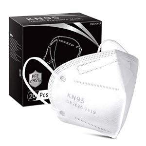 Hotodeal 20 PCS KN95 Face Mask - 5 Layers