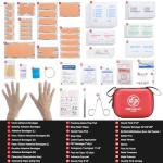 Compact 150-Piece Waterproof First Aid Kit