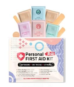 Compact First Aid Kit for Home and Travel