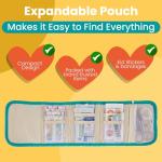Kids Travel First Aid Kit - 75 Essential Supplies