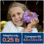 Travel First Aid Kit for Kids - 60 Pieces