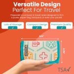 Kids Travel First Aid Kit - 75 Essential Supplies