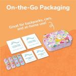 Travel First Aid Kit with Cute Bandaids and Wipes