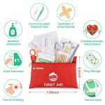 87-Piece Travel First Aid Kit for Any Emergency
