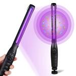 Portable UV Light Sanitizer Wand - Black