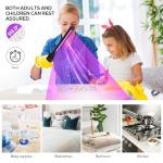 Portable UV Light Sanitizer Wand - Black