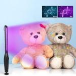 Portable UV Light Sanitizer Wand - Black