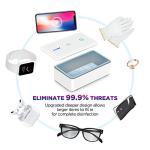 UV Light Sanitizer Box with Wireless Charging
