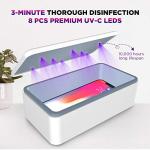 UV Light Sanitizer Box with Wireless Charging