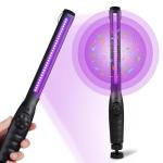 Portable UV Light Sanitizer Wand - Black