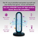 UVILIZER UV Light Sanitizer with Remote Control