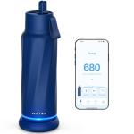 Smart Water Bottle with Drink Reminder and Straw
