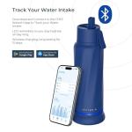 Smart Water Bottle with Drink Reminder and Straw