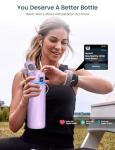 Smart Water Bottle with Drink Reminder, 24oz