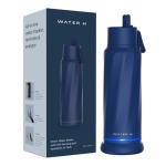 Smart Water Bottle with Drink Reminder and Straw