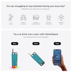 HidrateSpark PRO 20oz Smart Insulated Tumbler, Sea Glass