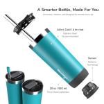 HidrateSpark PRO 20oz Smart Insulated Tumbler, Sea Glass