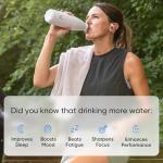 Smart Water Bottle with LED Reminder & App