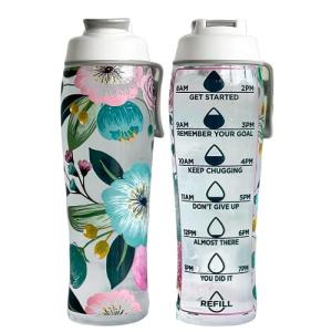 50 Strong 30 oz Reusable Water Bottle - Floral