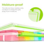 AUVON 7-Day Moisture-Proof Weekly Pill Organizer