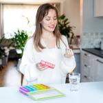 AUVON 7-Day Moisture-Proof Weekly Pill Organizer