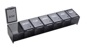 Ezy Dose Weekly Pill Organizer with Large Compartments