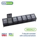Ezy Dose Weekly Pill Organizer with Large Compartments