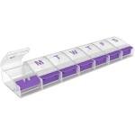 EZY DOSE XL Weekly Push Button Pill Organizer
