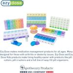 7-Day Pill Organizer with Easy Push Button