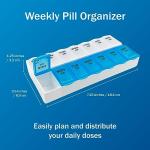 7-Day AM/PM Pill Organizer - 2 Pack