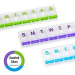 EZY DOSE XL Weekly Push Button Pill Organizer