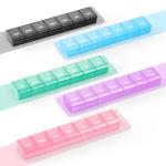 AUVON Weekly Pill Organizer - BPA-Free and Portable