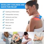 Reusable Gel Ice Packs for Pain Relief - 4 Pack