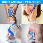 Reusable Gel Ice Packs for Pain Relief - 4 Pack
