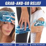 7 Pack of Reusable Hot and Cold Gel Packs
