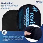 REVIX Reusable Hot and Cold Gel Ice Pack Set